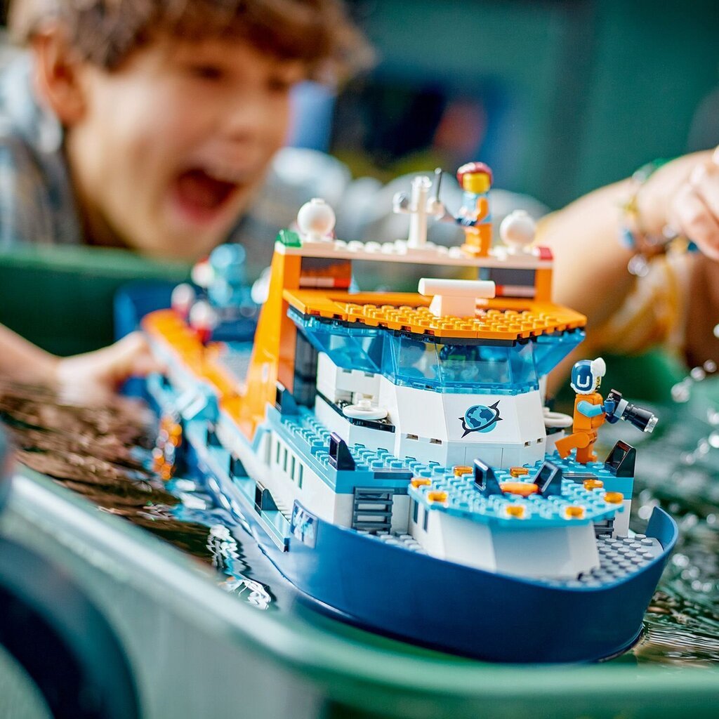 60368 LEGO® City Arktinen tutkimusretkialus hinta ja tiedot | LEGOT ja rakennuslelut | hobbyhall.fi