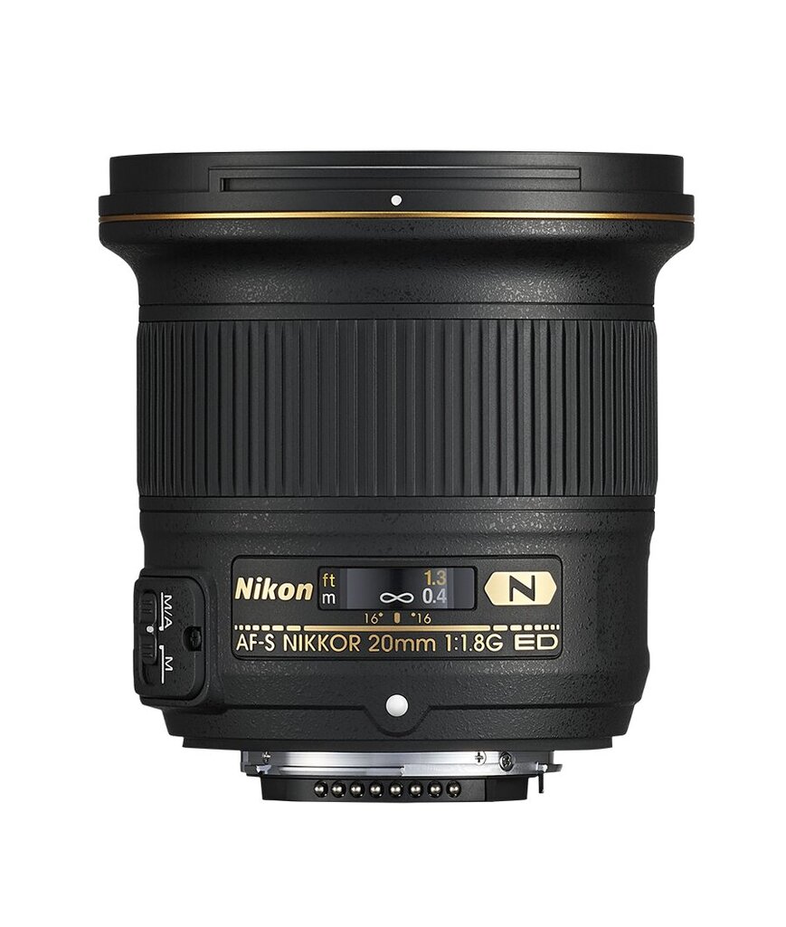 Nikon AF-S NIKKOR 20mm f/1.8G ED hinta ja tiedot | Objektiivit | hobbyhall.fi