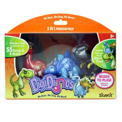 DigiDino 3 in1 interaktiivinen dinosaurus setti hinta ja tiedot | Tyttöjen lelut | hobbyhall.fi