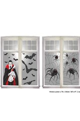 Halloween-ikkunakoriste hinta ja tiedot | Juhlakoristeet | hobbyhall.fi