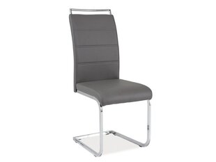 4 tuolin sarja H441, harmaa hinta ja tiedot | Ruokapöydän tuolit | hobbyhall.fi