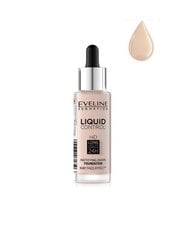 Eveline Liquid Control HD Mattifying Drops meikkivoide, 32 ml hinta ja tiedot | Meikkivoiteet ja puuterit | hobbyhall.fi
