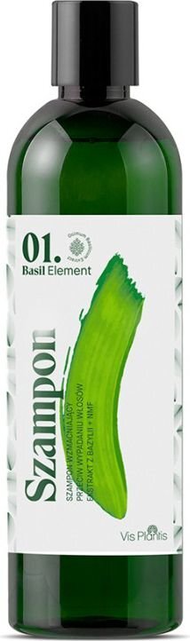 Misellishampoo hiuksille ja päänahalle Vis Plantis Basil Element Shampoo, 300 ml hinta ja tiedot | Shampoot | hobbyhall.fi