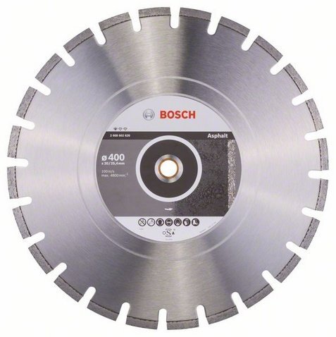 Bosch Standard for Asphalt 400 x 25,4mm hinta ja tiedot | Käsityökalut | hobbyhall.fi