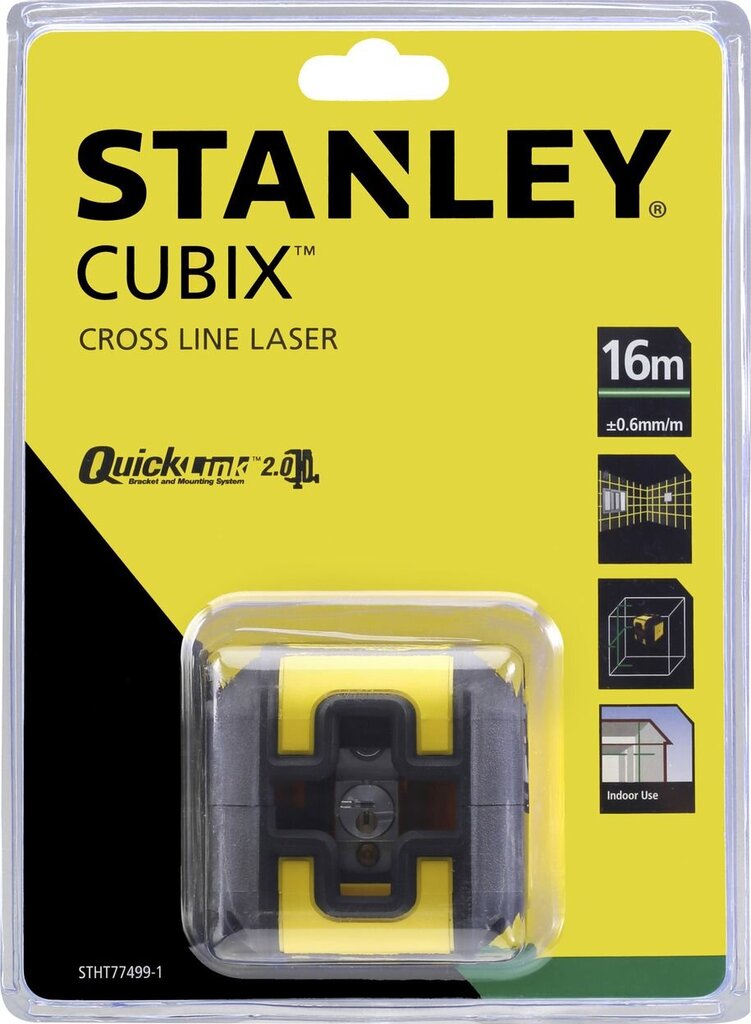 Lasermitta Stanley Cubix (STHT77499-1) hinta ja tiedot | Käsityökalut | hobbyhall.fi