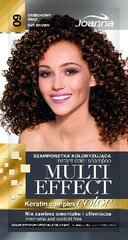 Toning shampoo Joanna Multi Effect 35 g, 09 Nut Brown hinta ja tiedot | Hiusvärit | hobbyhall.fi