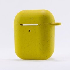 Ksix Apple AirPods Eco-Friendly Case Yellow hinta ja tiedot | Kuulokkeet | hobbyhall.fi