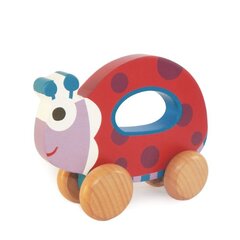 Puinen lelu pyörillä Oops Ladybug 17008.22 hinta ja tiedot | Oops Koti ja keittiö | hobbyhall.fi