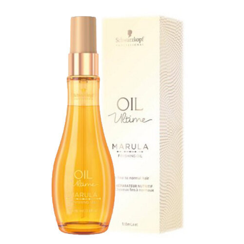 Öljy ohuille hiuksille Schwarzkopf Professional Oil Ultime Marula Finishing Oil 100ml hinta ja tiedot | Naamiot, öljyt ja seerumit | hobbyhall.fi