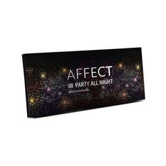 Affect Party All Night luomiväripaletti 10 x 2 g hinta ja tiedot | Silmämeikit | hobbyhall.fi