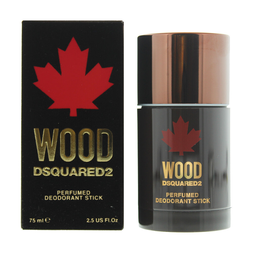 Dsquared2 Wood Pour Homme deodorantti, 75 ml hinta ja tiedot | Naisten ihonhoito | hobbyhall.fi