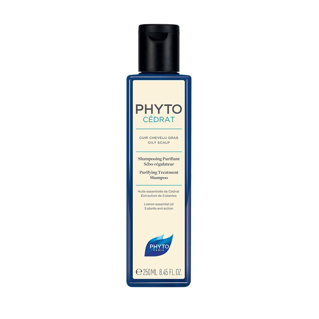 Puhdistava shampoo rasvaiselle päänahalle Phyto Phytocedrat, 200 ml hinta ja tiedot | Shampoot | hobbyhall.fi