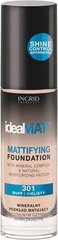 Ingrid Fluid Ideal Matt meikkivoide, 30 ml, no. 301 hinta ja tiedot | Ingrid Cosmetics Hajuvedet ja kosmetiikka | hobbyhall.fi