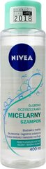 Puhdistava shampoo normaaleille hiuksille Nivea Purifying Micellar Shampoo, 400 ml hinta ja tiedot | Shampoot | hobbyhall.fi