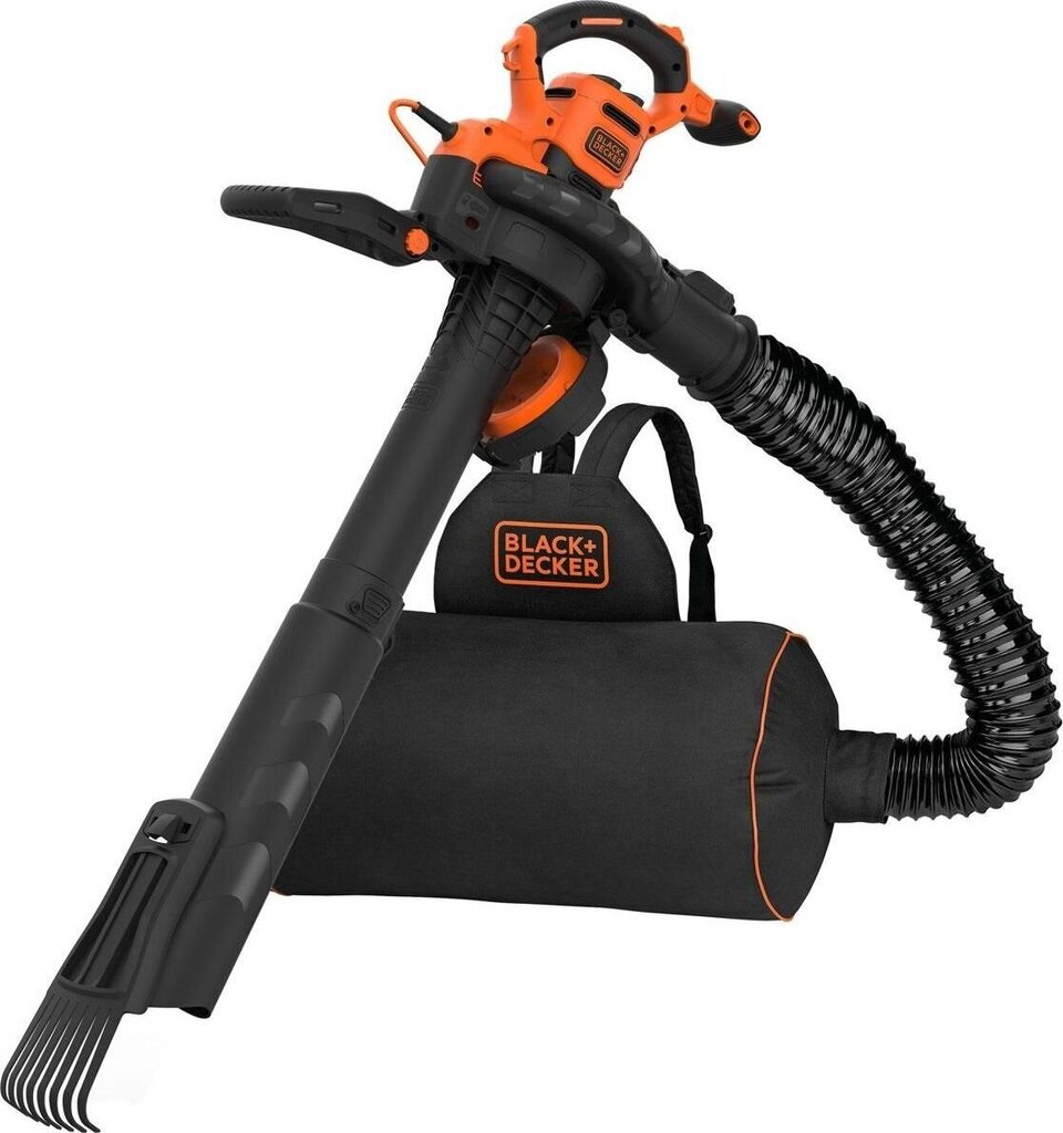 Sähköinen lehtipuhallin Black&Decker BEBLV301 3in1 3000 W hinta ja tiedot | Oksasilppurit, lehtipuhaltimet | hobbyhall.fi