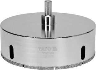 Timanttiporanterä Yato Ø 125 mm (YT-60436) hinta ja tiedot | Käsityökalut | hobbyhall.fi