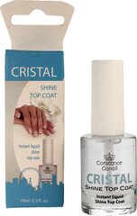 Constance Carroll Cristal Shine Top Coat, 10ml hinta ja tiedot | Kynsilakat ja kynsienhoitotuotteet | hobbyhall.fi