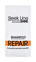 Elvyttävä, kosteuttava shampoo Stapiz Sleek Line Repair 15 ml hinta ja tiedot | Shampoot | hobbyhall.fi