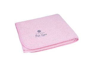 Amiplay SPA Pink, M-kokoinen koiran pyyhe hinta ja tiedot | Eläinten hoitotuotteet | hobbyhall.fi