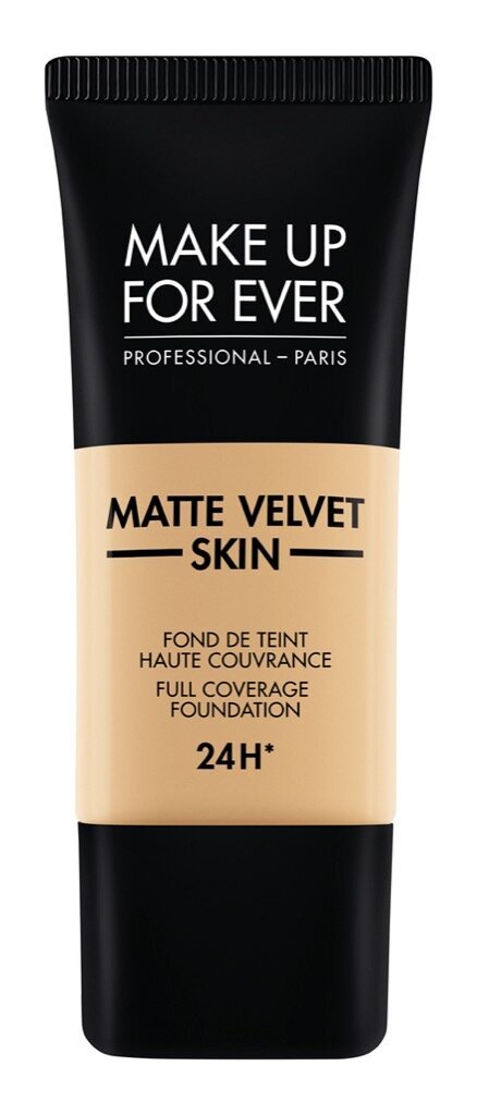 Matta meikkivoide Make Up For Ever Matte Velvet Skin Liquid Full Coverage Foundation 24H, 30 ml, Y - 335 dark Sand hinta ja tiedot | Meikkivoiteet ja puuterit | hobbyhall.fi