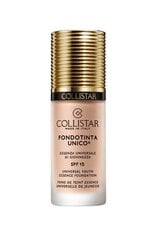 Collistar Unico Youth Essence SPF 15 Nestemäinen meikkivoide, 30 ml, 1R Rosy Ivory hinta ja tiedot | Meikkivoiteet ja puuterit | hobbyhall.fi