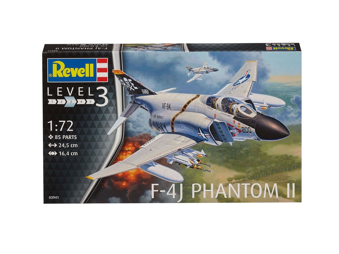 Lennokki F-4J Phantom US Navy hinta ja tiedot | Poikien lelut | hobbyhall.fi