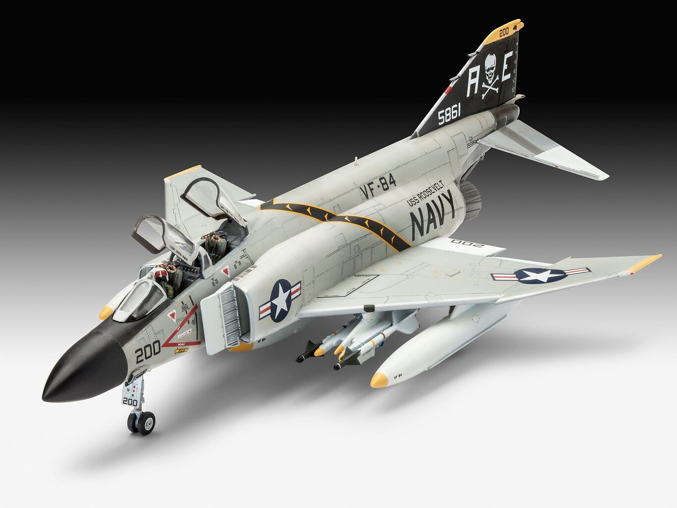 Lennokki F-4J Phantom US Navy hinta ja tiedot | Poikien lelut | hobbyhall.fi