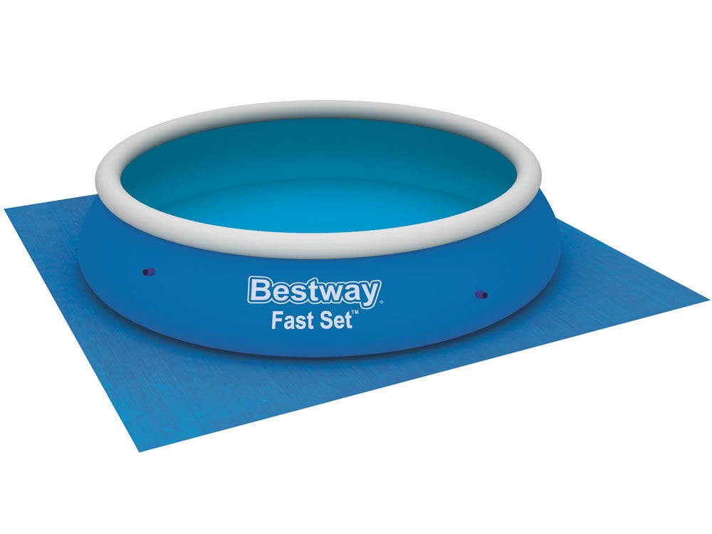 Uima-allaspohjasuoja Bestway, 488 x 488 cm hinta ja tiedot | Uima-allastarvikkeet | hobbyhall.fi