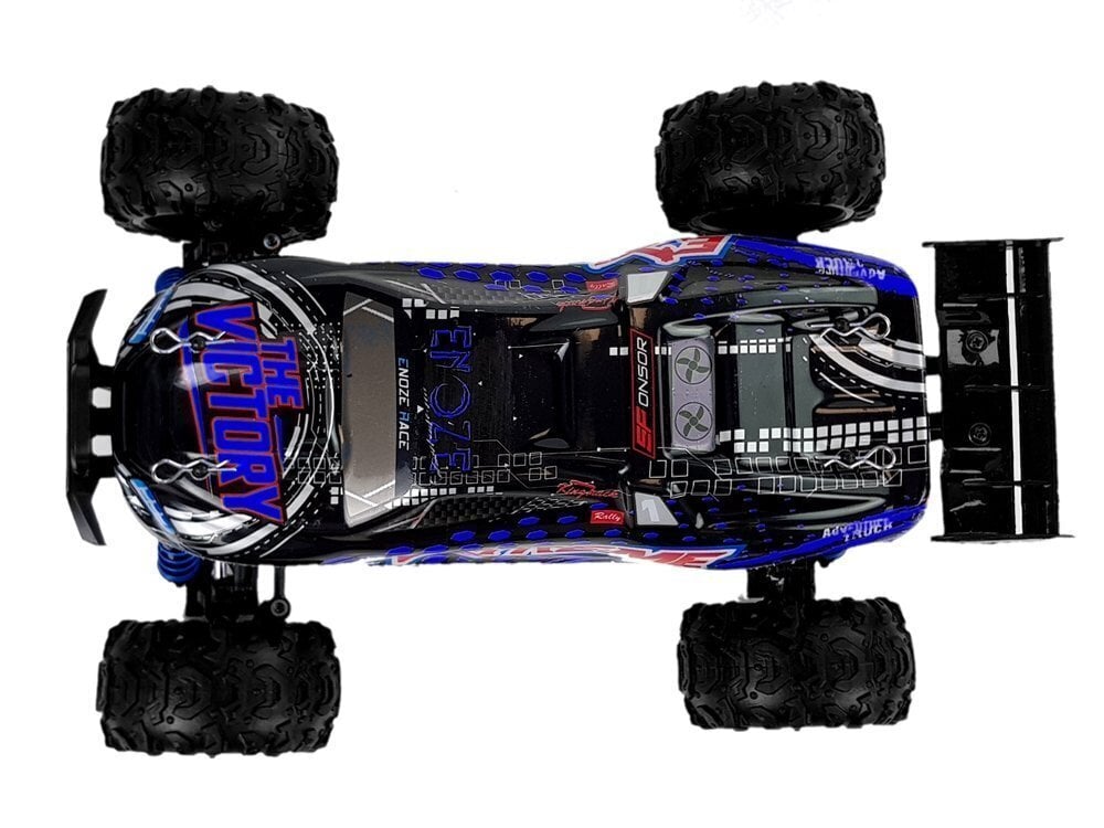 Kauko-ohjattava kilpa-auto ENOZE 9302E, 1:18, 45 km/h, sininen hinta ja tiedot | Poikien lelut | hobbyhall.fi