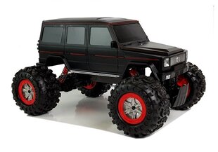 Auto Amphibian 4x4 kauko-ohjaimella 1:12, musta hinta ja tiedot | Poikien lelut | hobbyhall.fi