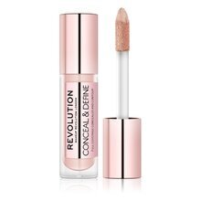 Nestemäinen meikkivoide Makeup Revolution London Conceal & Define 4 g, C6, C3 hinta ja tiedot | Meikkivoiteet ja puuterit | hobbyhall.fi