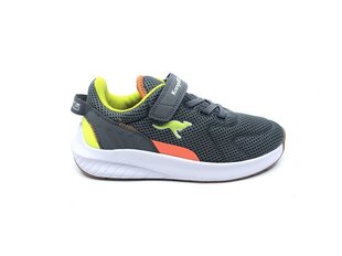 Lasten kengät Kangaroos K-Fort Jag EV, harmaa/lime hinta ja tiedot | Lasten urheilukengät | hobbyhall.fi