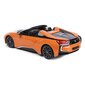 Auto R / C BMW i8 Roadster Rastar 1:12 Oranssi hinta ja tiedot | Poikien lelut | hobbyhall.fi