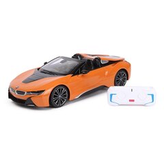 Auto R / C BMW i8 Roadster Rastar 1:12 Oranssi hinta ja tiedot | Poikien lelut | hobbyhall.fi