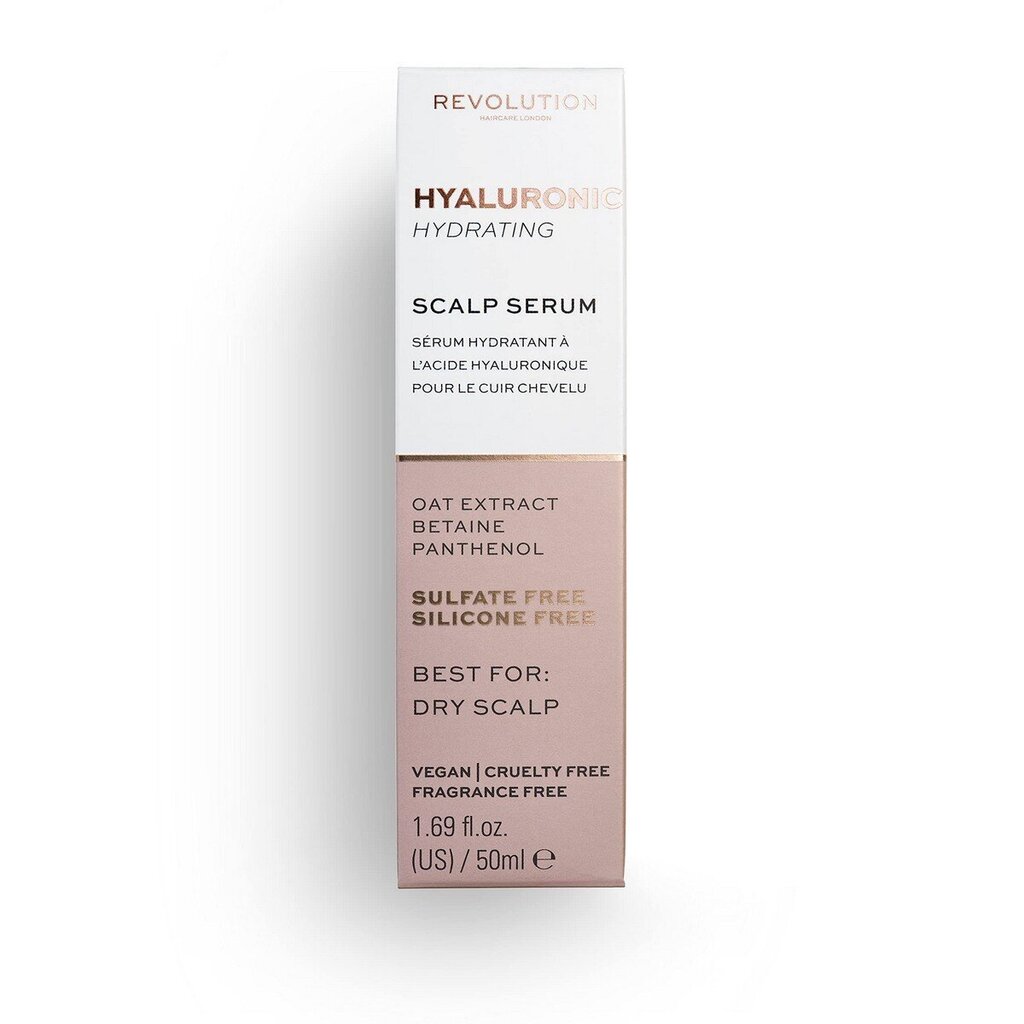 ( Hydrating Scalp Serum) Seerumi kuiville ja hauraille hiuksille Hyaluronihappo ( Hydrating Scalp Serum) 50 ml hinta ja tiedot | Naamiot, öljyt ja seerumit | hobbyhall.fi