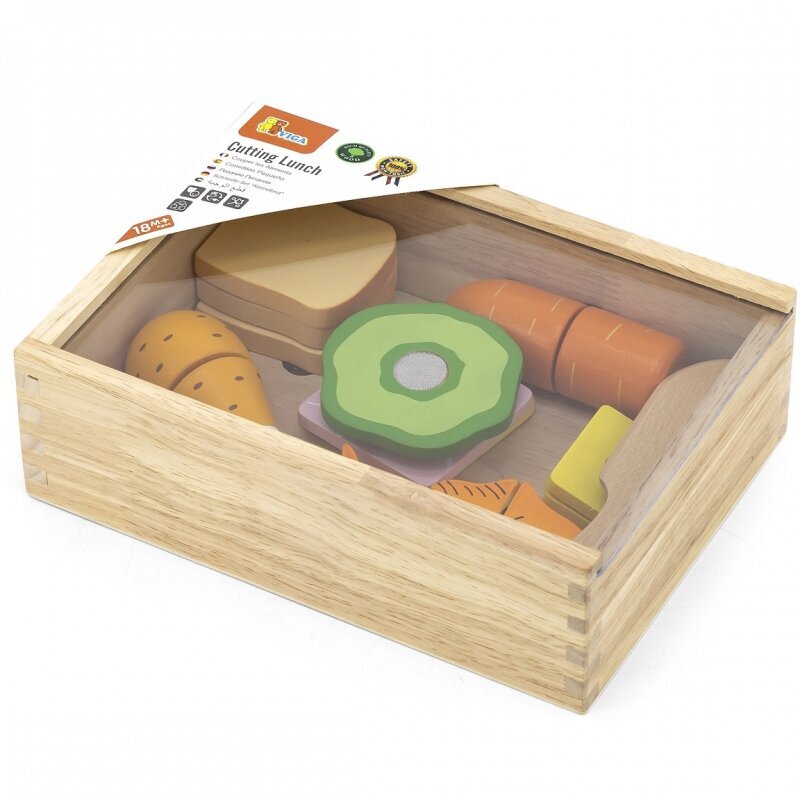 VIGA Lunch Velcro lounassetti Toit hinta ja tiedot | Vauvan lelut | hobbyhall.fi