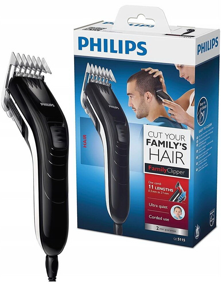 Philips QC 5115 / 15 hinta ja tiedot | Hiustenleikkuukoneet ja trimmerit | hobbyhall.fi