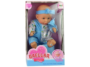 Nukke Blue Baby Doll Potty Drink Pee, 24 cm hinta ja tiedot | Tyttöjen lelut | hobbyhall.fi