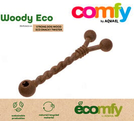 Woody ECO-lelu koirille STRONG DOG WOOD ECO SNACKY TWISTER 30x10,5x5,4 cm, Comfy hinta ja tiedot | Koiran lelut | hobbyhall.fi