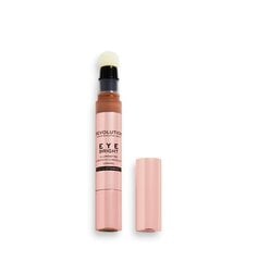 Peitevoide silmänympärysiholle Makeup Revolution Eye Bright Under Eye Concealer Carmel, 3ml hinta ja tiedot | Meikkivoiteet ja puuterit | hobbyhall.fi