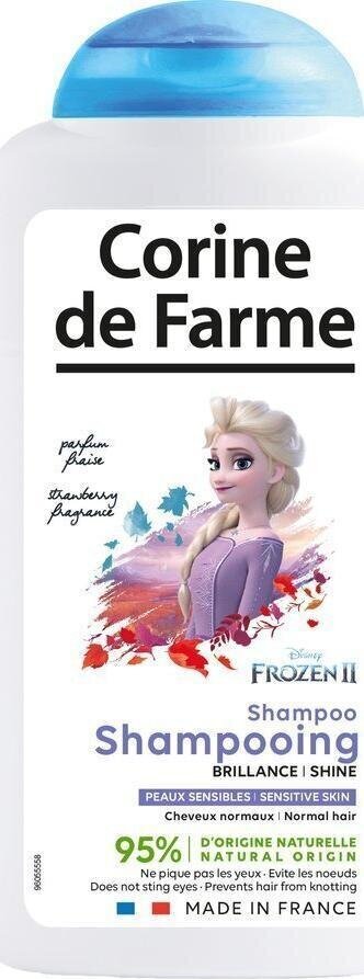 Lasten shampoo Corine De Farme Frozen II, 300 ml hinta ja tiedot | Shampoot | hobbyhall.fi