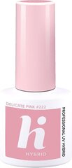 Hybridikynsilakka Hi Hybrid 222 Delicate Pink, 5ml hinta ja tiedot | Kynsilakat ja kynsienhoitotuotteet | hobbyhall.fi