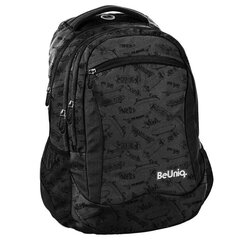 BeUniq Hip Hop, Koulureppu, mustana, 25L hinta ja tiedot | Koulureput ja -laukut | hobbyhall.fi