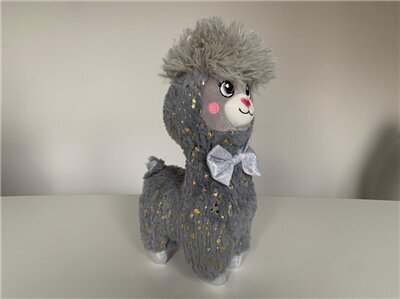 Pehmolelu InnoGIO Alpaca Grey 30 cm, GIO-828 hinta ja tiedot | Vauvan lelut | hobbyhall.fi