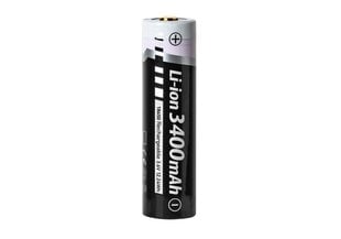 Mactronic akku piirilevyllä, 18650 3400mAh 3,7V hinta ja tiedot | Paristot | hobbyhall.fi