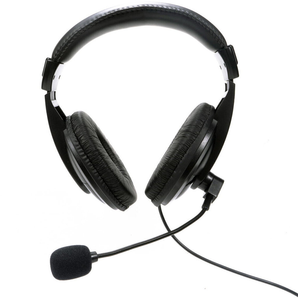 Langalliset puhelinkeskuksen kuulokkeet / kuulokkeet mikrofonilla Fiesta FIS7510 (45423) hinta ja tiedot | Kuulokkeet | hobbyhall.fi