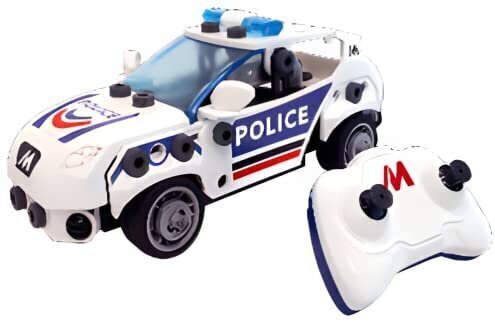 Auton rakennussarja Police, Meccano, 6064177 hinta ja tiedot | Poikien lelut | hobbyhall.fi