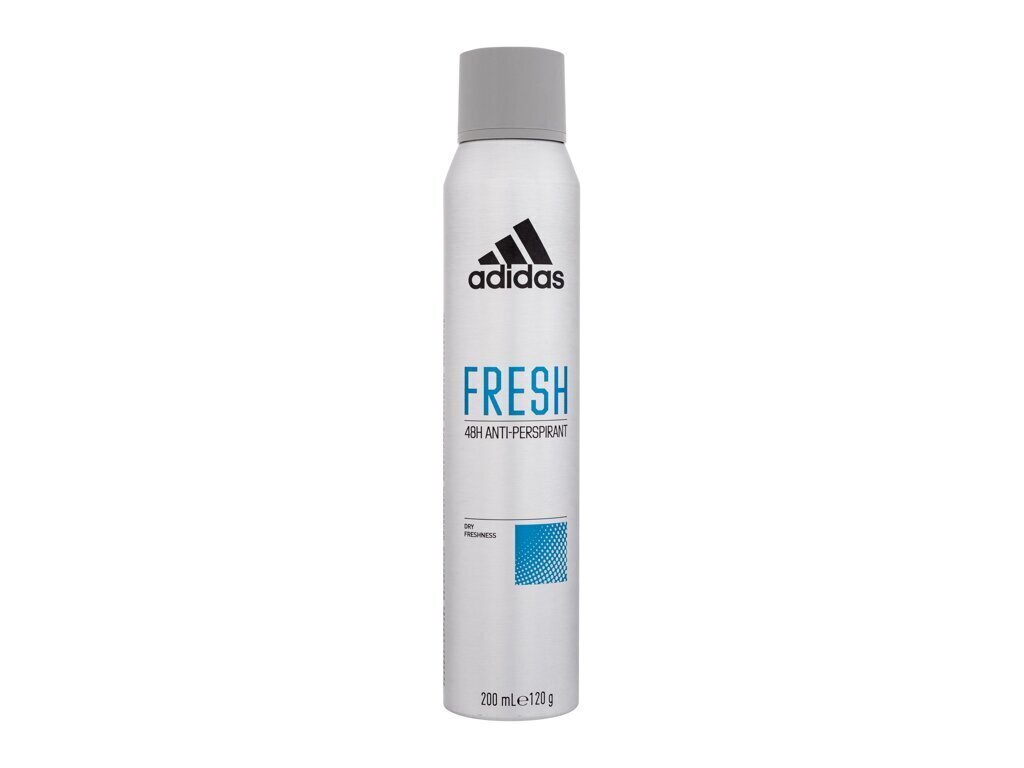 Suihkedeodorantti Adidas Fresh miehille, 200 ml hinta ja tiedot | Deodorantit | hobbyhall.fi