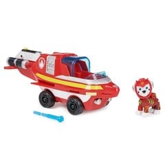 Ajoneuvo Paw Patrol (Ryhmä Hau) Aqua Themed Marshall 6066139, punainen hinta ja tiedot | Poikien lelut | hobbyhall.fi