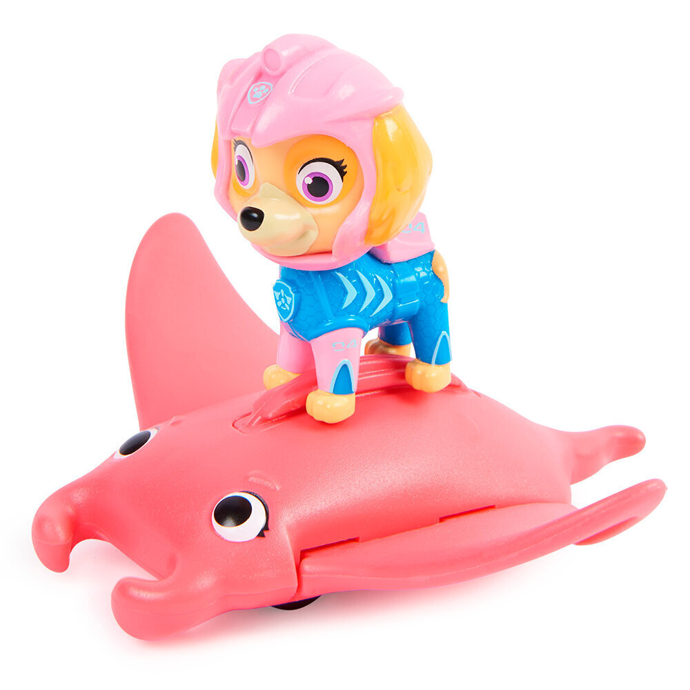 Figuuri Paw Patrol (Ryhmä Hau) Aqua Hero Pups Skye 6066148, roosa hinta ja tiedot | Tyttöjen lelut | hobbyhall.fi